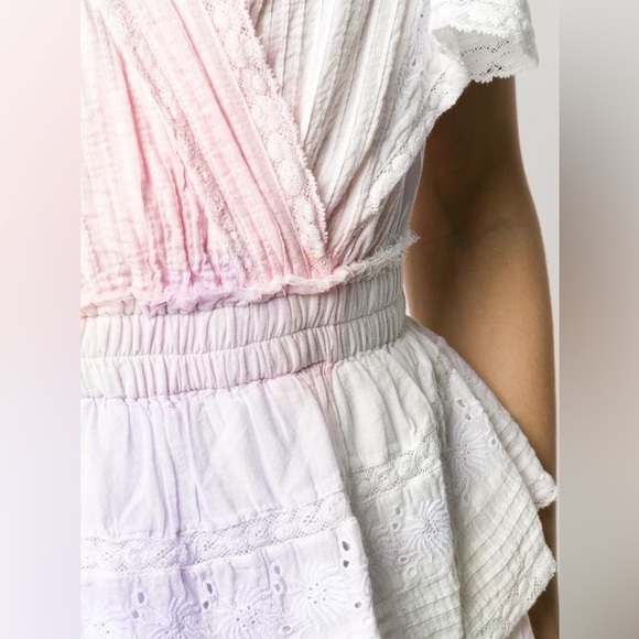 Loveshackfancy Gwen Dress Multi Tie Dye Size M - Picture 5 of 5